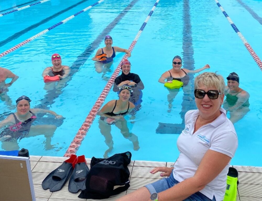 Ripples Beyond the Pool A Muslim women’s swim squad grows. Different